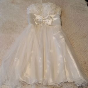 Katie Strapless Tulle Dress